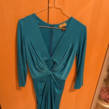 Blaues Kleid