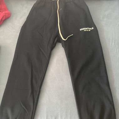 Black Essentials Sweatpants