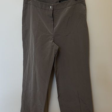 Benbarton Hose aus Baumwolle und Seide, grau