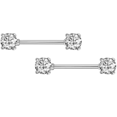 Set mit 2 Piercings (fabrikneu) Grösse: 14G 1,6mm