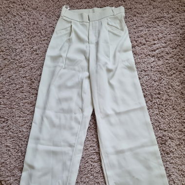 New Cream White Summer Pants