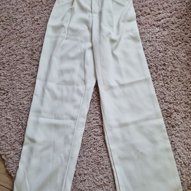 Pantalon d'été blanc crème neuf
