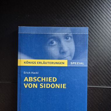 Königs Erläuterungen - Abschied von Sidonie