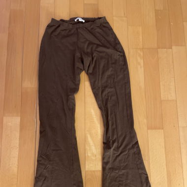 Leggings évasés bruns Subdued