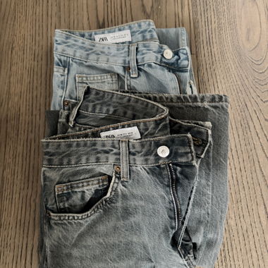 Confezione da due jeans Zara Lowrise