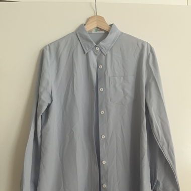 Light blue long blouse