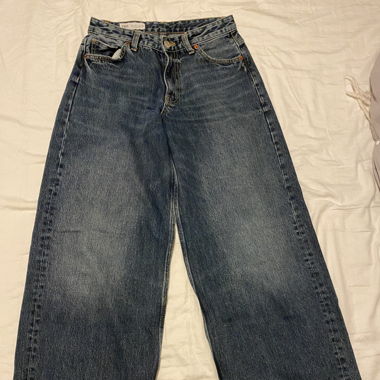 Zara wide leg jeans 