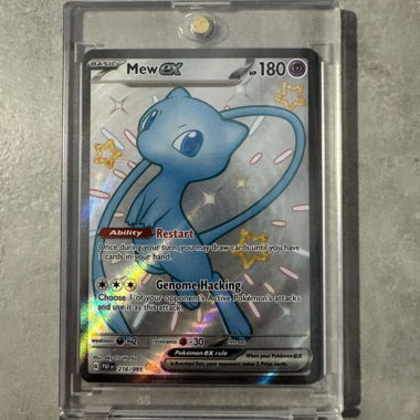 Pokémon-Karte Mew ex 216/091 (englisch)