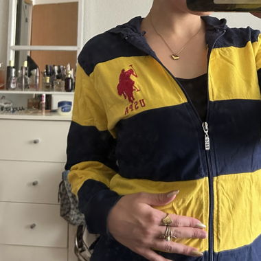 Polo Style Zip Up 