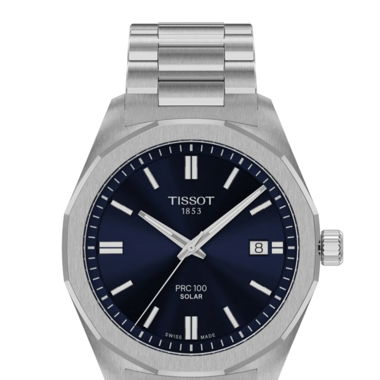 Tissot PRC Solar 100 Blue dial Quartz