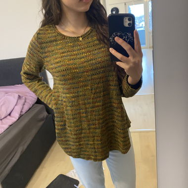 Mehrfarbiger Pullover