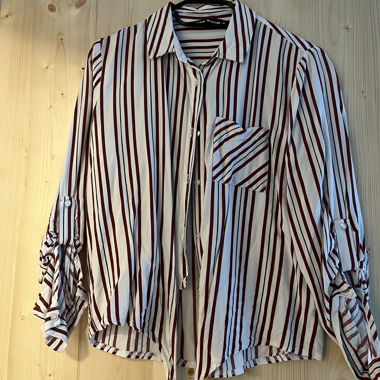 Tie-up blouse 