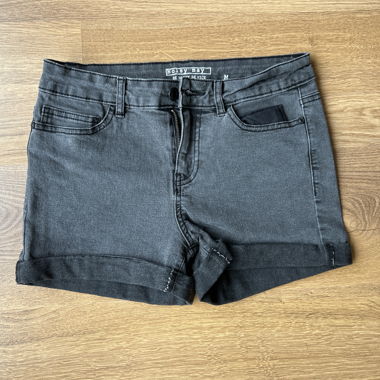 Jeans Shorts, grau