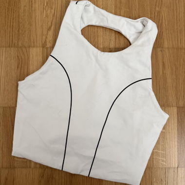 Haut de sport blanc Lazuli the Label