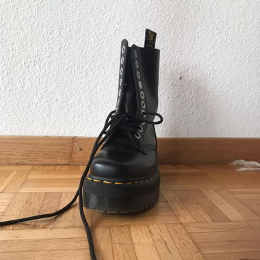 Dr Martens Pascal Max black, squared front, n36