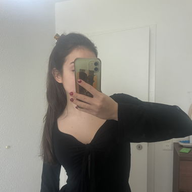 black tie blouse
