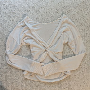 Top vintage cache-cœur Abercrombie
