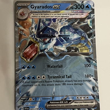 Pokémon Gyarados ex 045/198 Holo