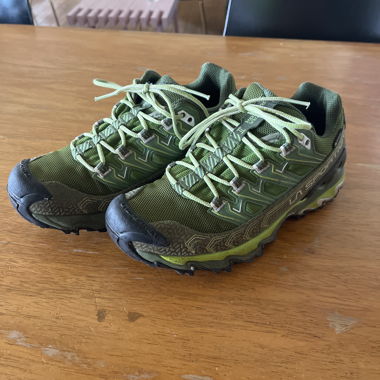 Chaussures de trail vertes Sportiva 