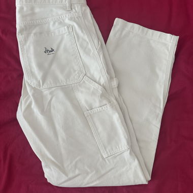 Pantaloni cargo bianchi ZARA EU 38