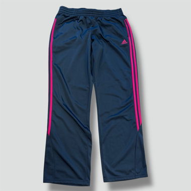 Adidas pink stripes vintage trackpants