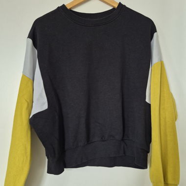 Felpa H&M nera e gialla