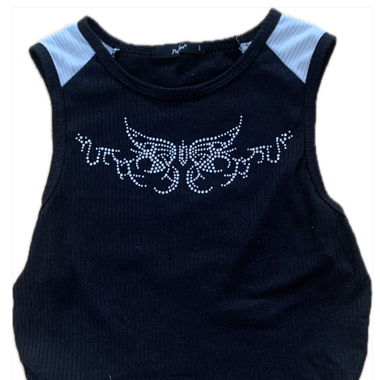 Black Butterfly top