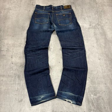 Vintage Armani Straight Jeans (M)