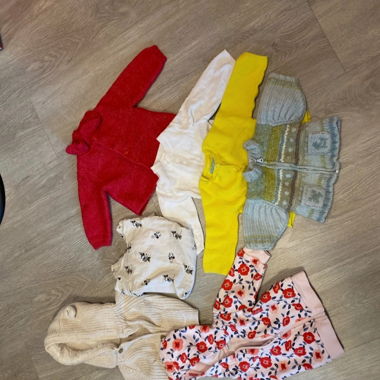 Lot de vestes bébé 3 mois