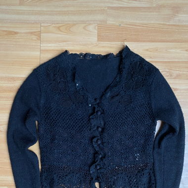 Strickpullover mit verspielten Details