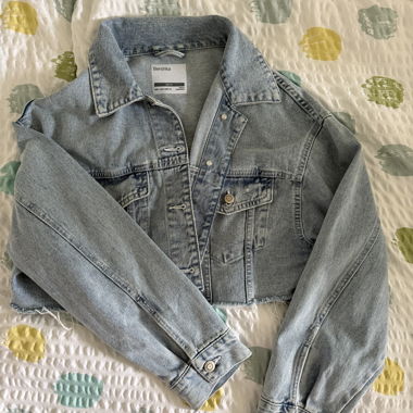 Giacca di jeans Bershka