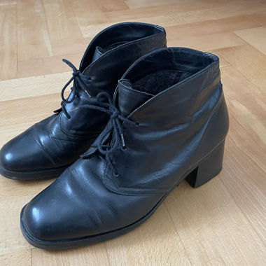 Black Leather Boots
