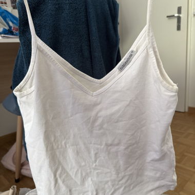 Top tank bianco Clockhouse
