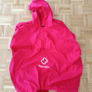 Kids Hamax Red Poncho for Bike Child Seat 