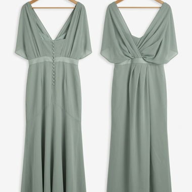 Abito lungo verde 