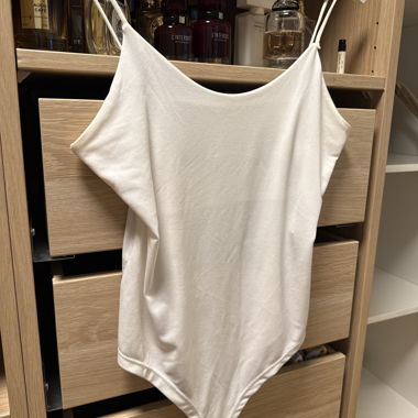 Body bianco spaghetti