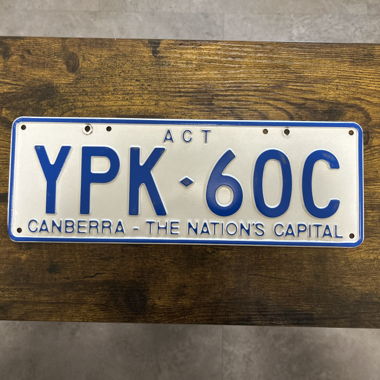 Australien - Canberra YPK 60C - Autoschild