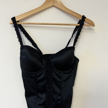 Beldona Black Corset Top