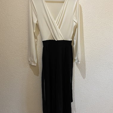 Combinaison anna field noir et blanche