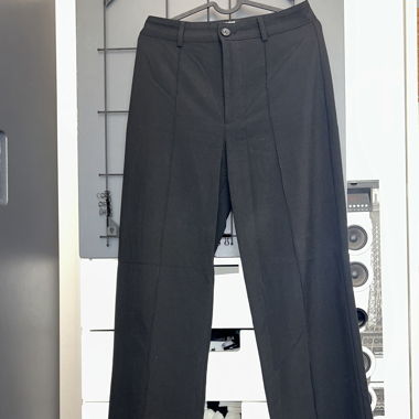 Schwarze Anzugshose