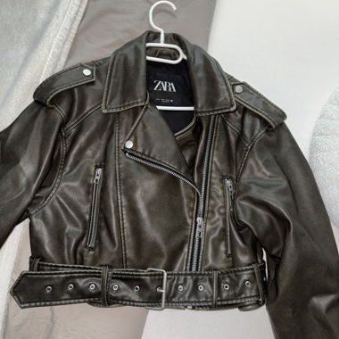 ZARA Faux Leather Jacket