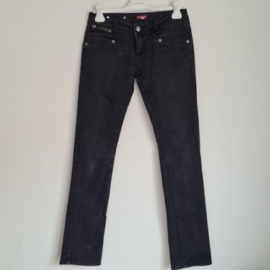Chicoree Straight Leg Jeans Black