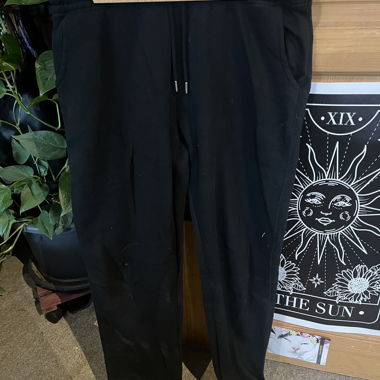 Pantaloni della tuta neri di saltedbasics