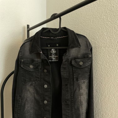 Jeansjacke schwarz