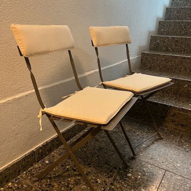 Chaises pliantes "Pfister" NEUVES!