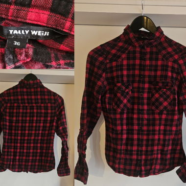 Blusa a quadri Tally Weijl