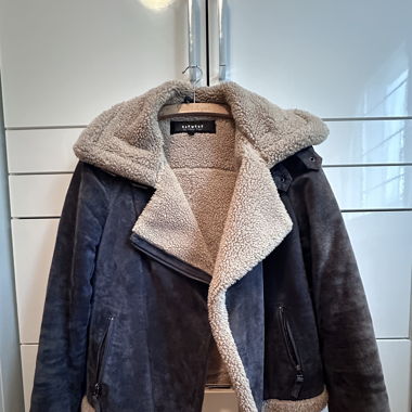 Wildlederjacke
