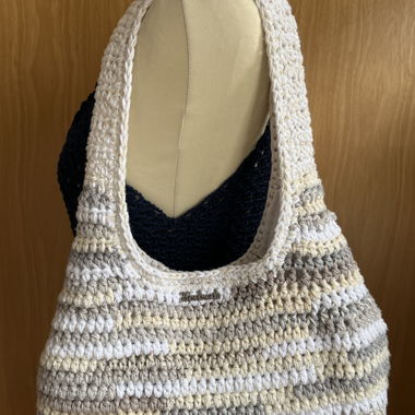 Beige DIY Crochet Bag