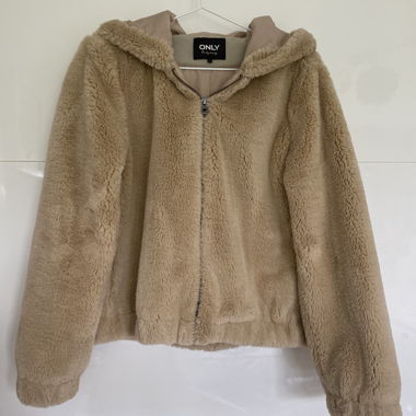 Cozy teddy jacket