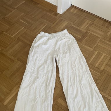 Weisse jogginhose